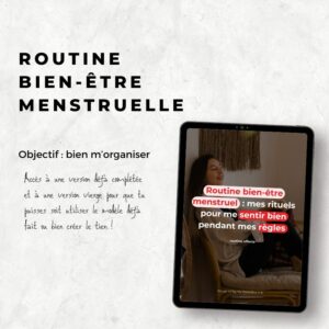 planer bien-être menstruelle